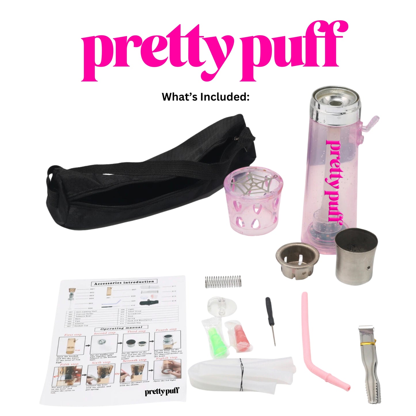 Pretty Puff Portable Hookah